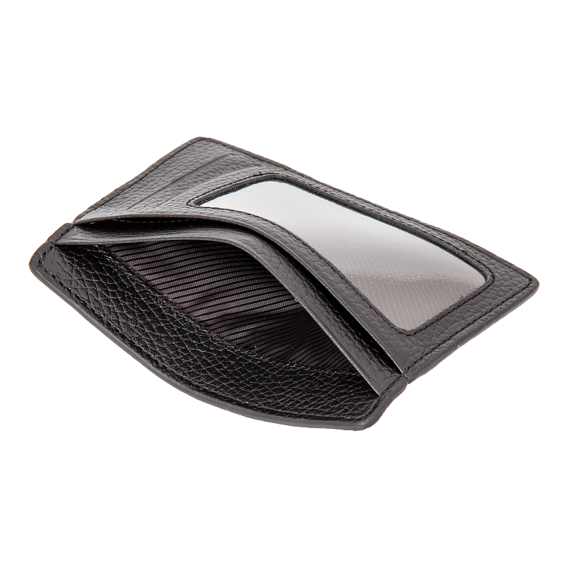 7302 (black) Картхолдер Sergio Belotti (черный/9,5*13*0,9/натуральная кожа/Sergio Belotti)