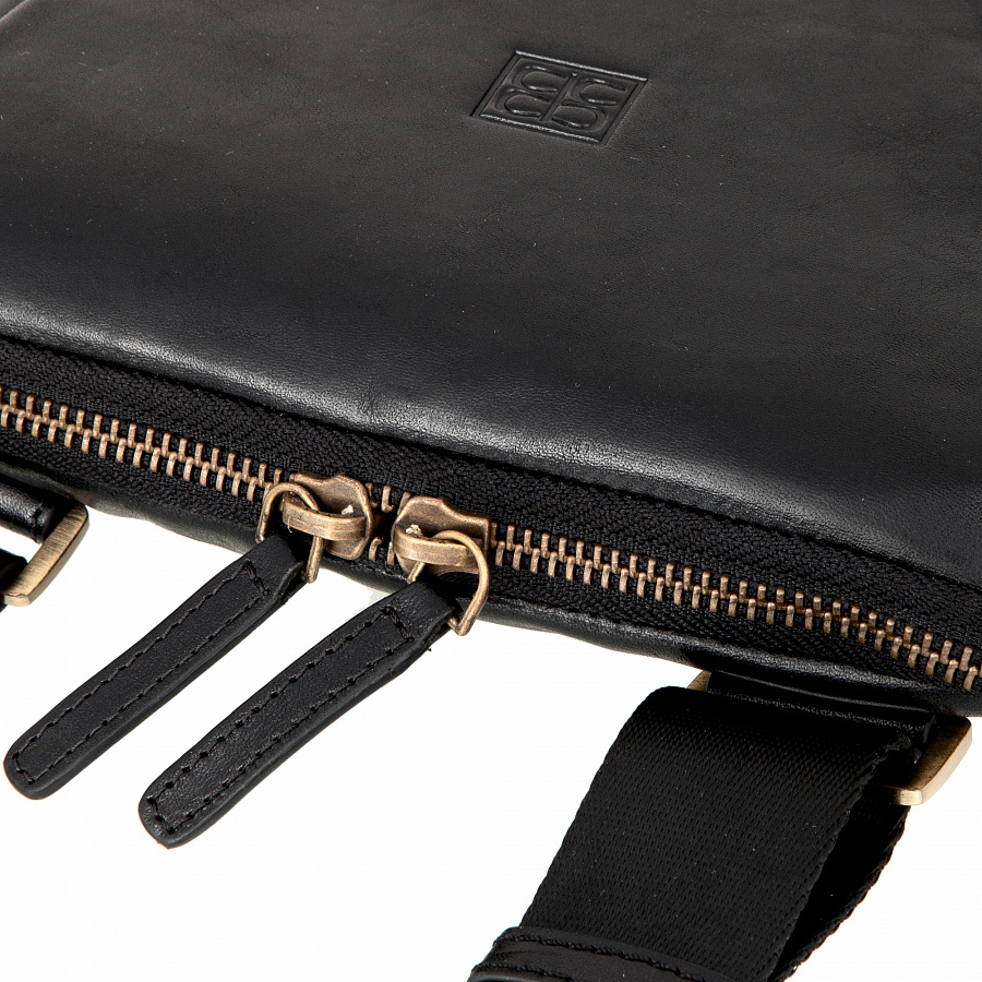 9557 (milano black) Планшет Sergio Belotti (Черный/натуральная кожа/Sergio Belotti)