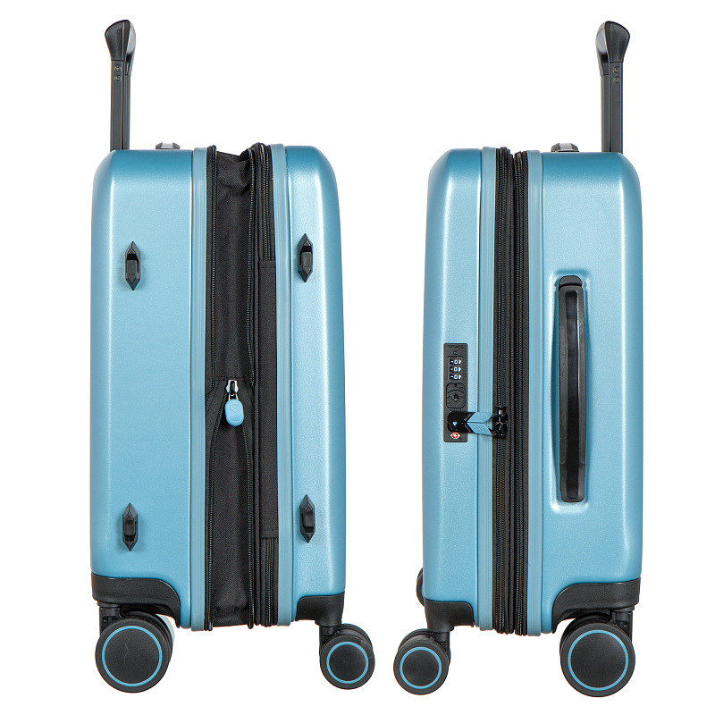 GM20062W19 light blue Чемодан-тележка Verage (голубой/40*55*20,5/поликарбонат+ABS/S/3,35 кг/Verage)