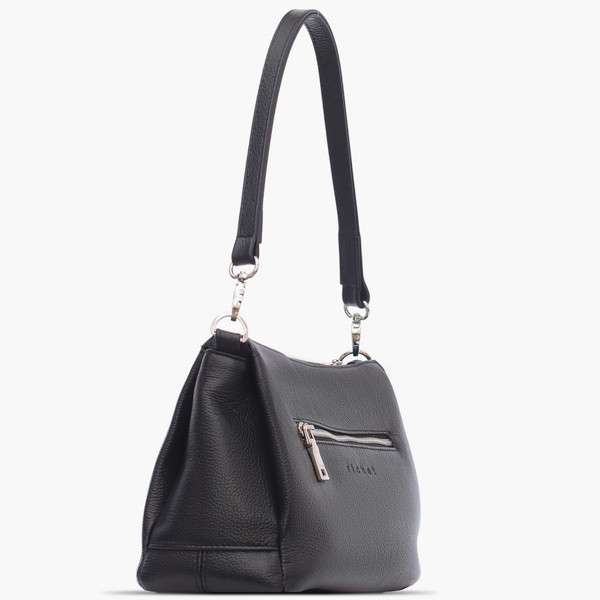 3107LN Сумка женская Черный (Черный/натуральная кожа/Richet)