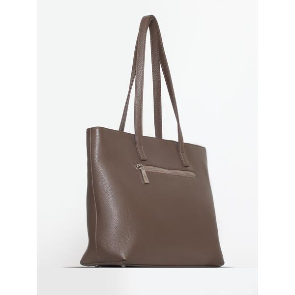 3195LN Сумка женская Тауп (Бежевый тёмный/35*28*9/натуральная кожа/Richet)