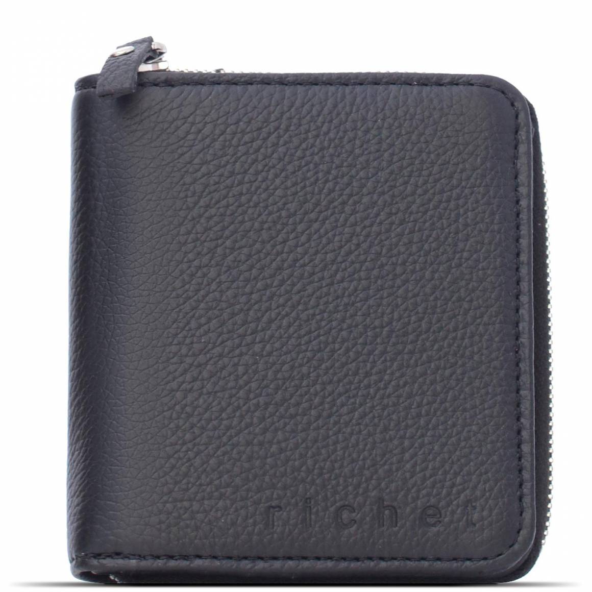 Ri-145KW Портмоне женское Черный (Черный/10,5*10*2,5/натуральная кожа/Richet)