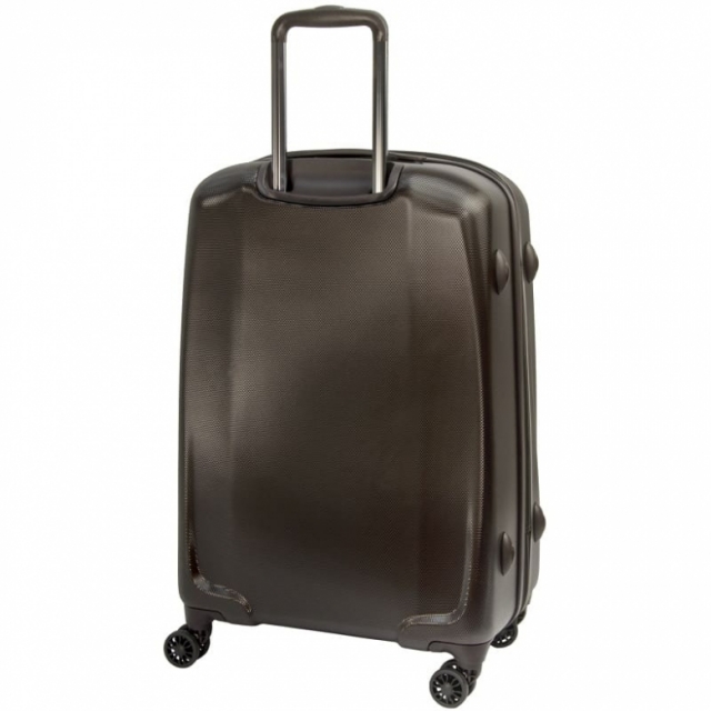 808 PC - 24 (D.BROWN) Чемодан на 4 колесах (Коричневый/45*67,5*25/поликарбонат/M/3,5 кг/90 литров)