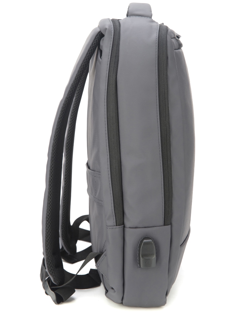 1805GY СУМКА-РЮКЗАК 100% ПОЛИУРЕТАН (серый) (Серый/30*40*15/полиуритан)