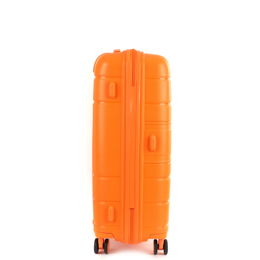 EN9520-24-6 Чемодан 4-х колесный 100% полипропилен FABRETTI  (Оранжевый/45*66*26/полипропилен/M/FABRETTI)