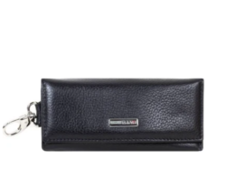 402-45 Ключница натуральная кожа KARYA (Черный/14*6*2/натуральная кожа)