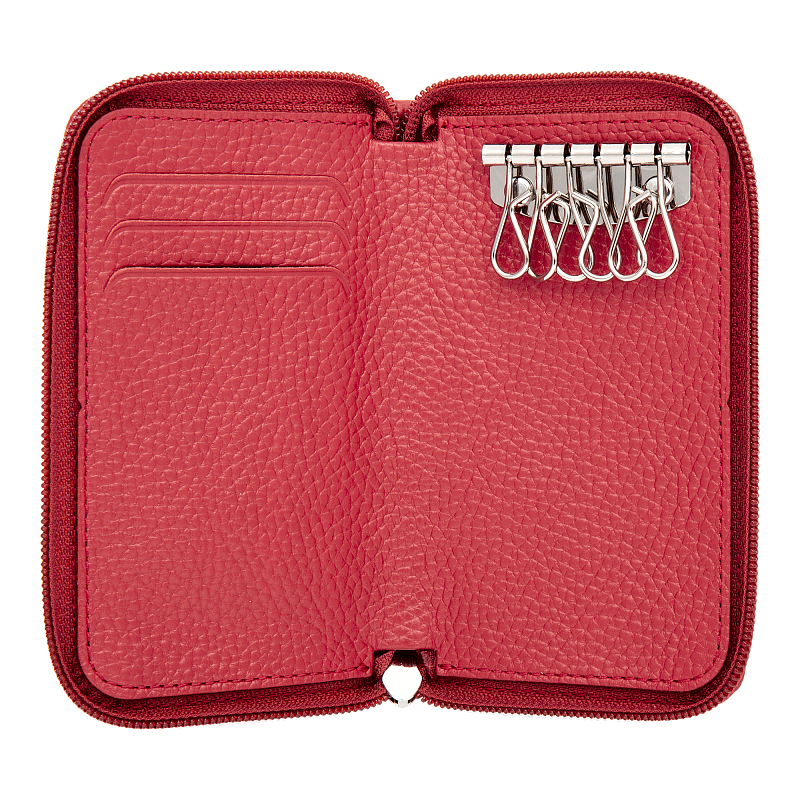 742172 (red) Ключница Sergio Belotti (красный/13,5*8*2/натуральная кожа/Sergio Belotti)