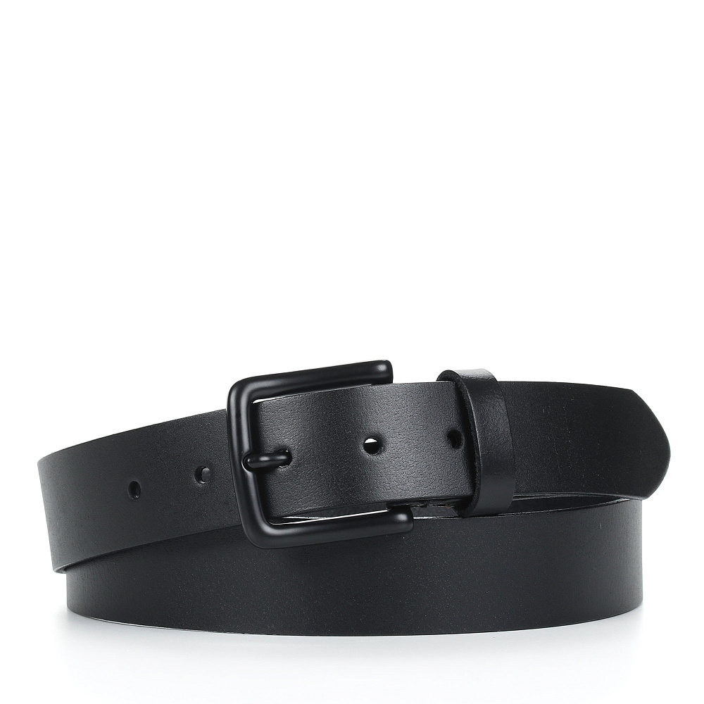 ARTYOM05-J-01 Ремень мужской Jonas Hanway (черный) (Черный/110-130 см/натуральная кожа/Jonas Hanway)