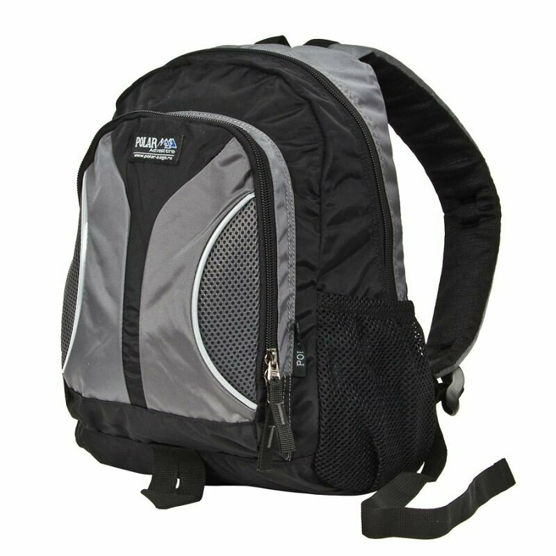 П1297-06 (серый) Рюкзак (Серый/16*34*22/полиэстер/0,28 кг/12 литров/Polar)