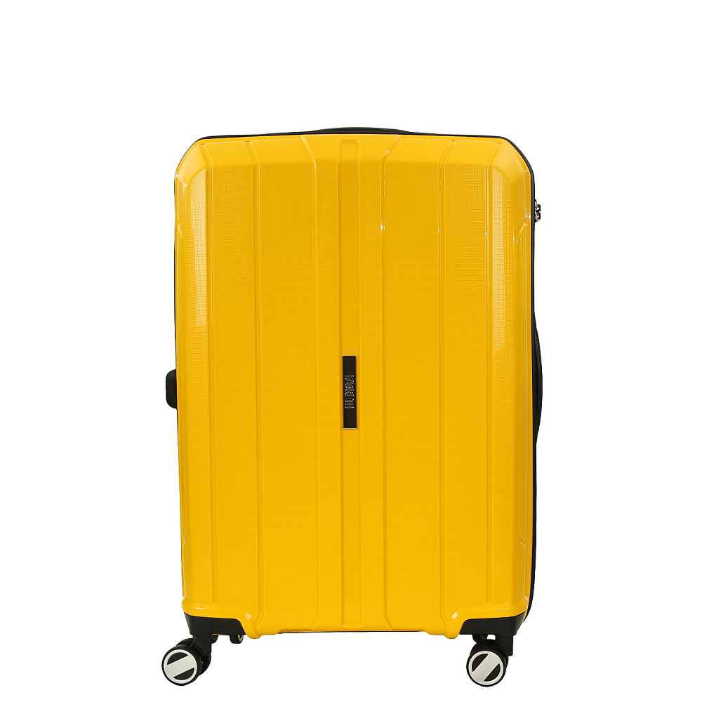 EN8520-28-7 Чемодан 4-х колесный 100% полипропилен FABRETTI  (Жёлтый/53*80*30/полипропилен/L)