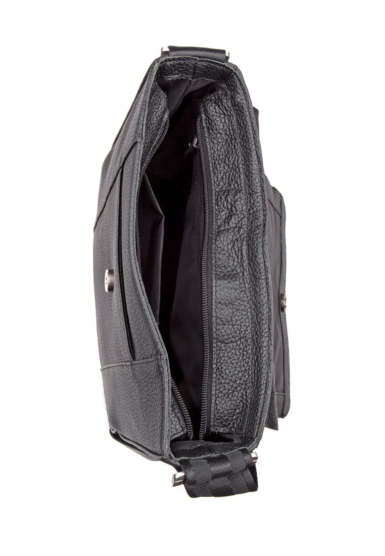 51717 Сумка JOHNNY DEERSKIN кожа (черный) (Черный/24*26*6/натуральная кожа/R.Blake)