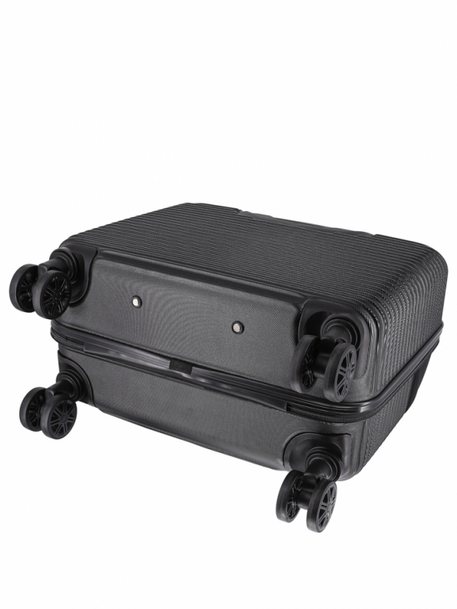 14191_17/черный Кейс-Пилот 4кол.ткань+пластик,17VIP COLLECTION (черный/44*45*23/полипропилен/S/2,7 кг/45 литров/VIP COLLECTION)