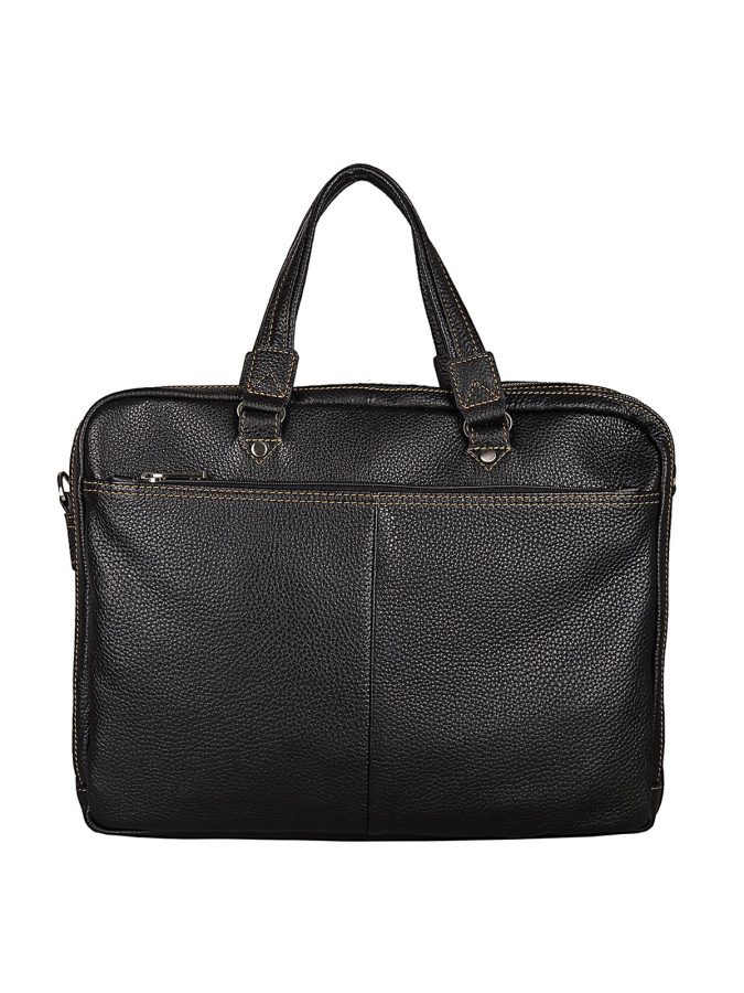 102-21019-1 Сумка мужская кожа  (Пеллекон) (черный/36*29*8.5/натуральная кожа/PELLECON)