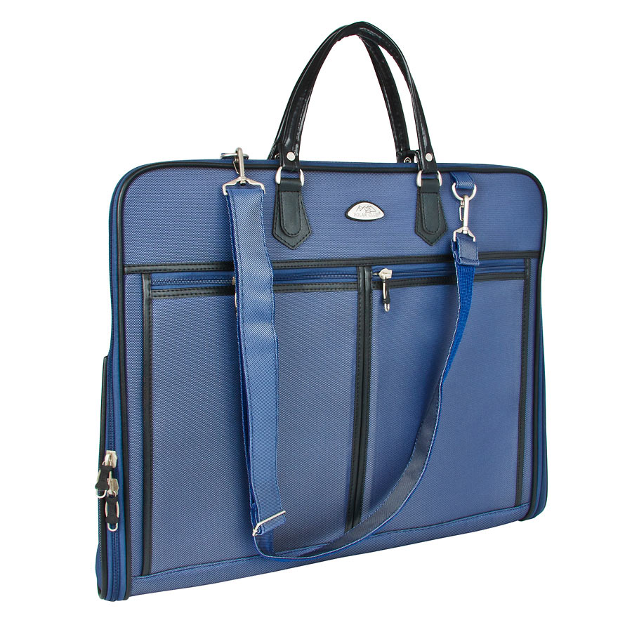 7054 (синий) портплед тонкий  (Синий/58*46*7/полиэстер/1,3 кг/18 литров/Polar)