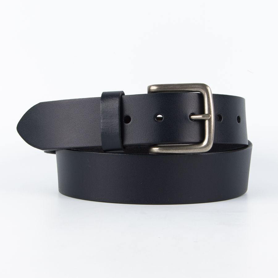 MLBJ3805-01-G Ремень мужской Jonas Hanway (черный) (Черный/3,8*110-130/натуральная кожа/Jonas Hanway)