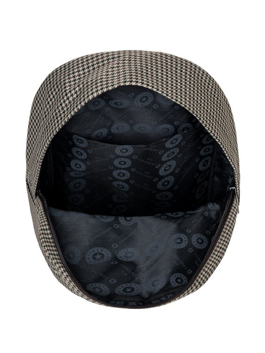 М-1 Рюкзак дизайн гусиная лапка (Бежевый/29*38*13/полиэстер)