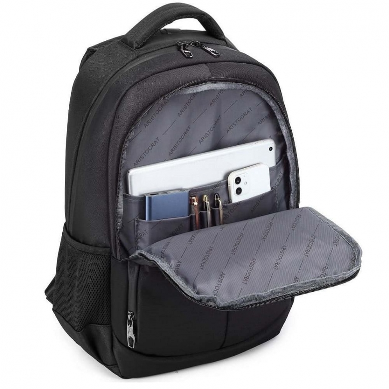 1111 (BLACK) Рюкзак ARISTOCRAT (черный/31*45*15,2/полиэстер/M/1,12 кг/22,5 литра/ARISTOCRAT)