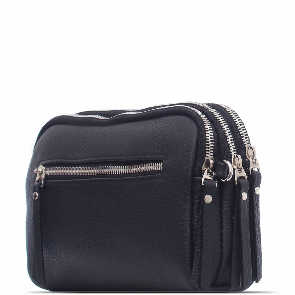 2893LN Сумка женская Черный (Черный/21*14*6/натуральная кожа/Richet)