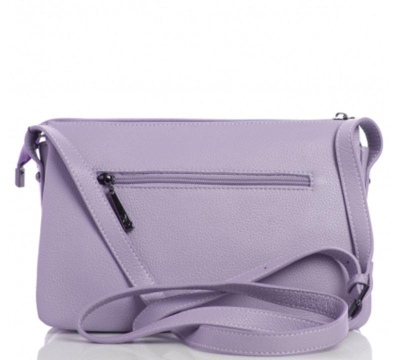 226К Сумка женская натуральная кожа (lavander) (Сиреневый/28*20*17/натуральная кожа/Redmond)