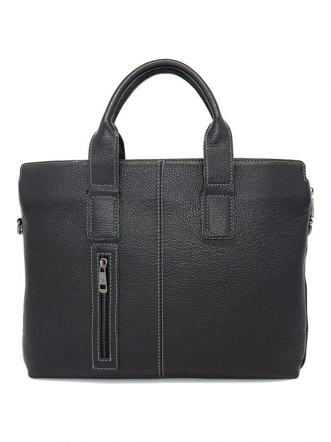 102-21839-1 Портфель мужской кожа (Пеллекон) (черный/39*29*7/натуральная кожа/PELLECON)