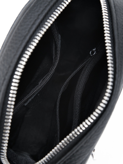 8280 Сумка мужская натуральная кожа (Черный/18*19*5/натуральная кожа/Redmond)