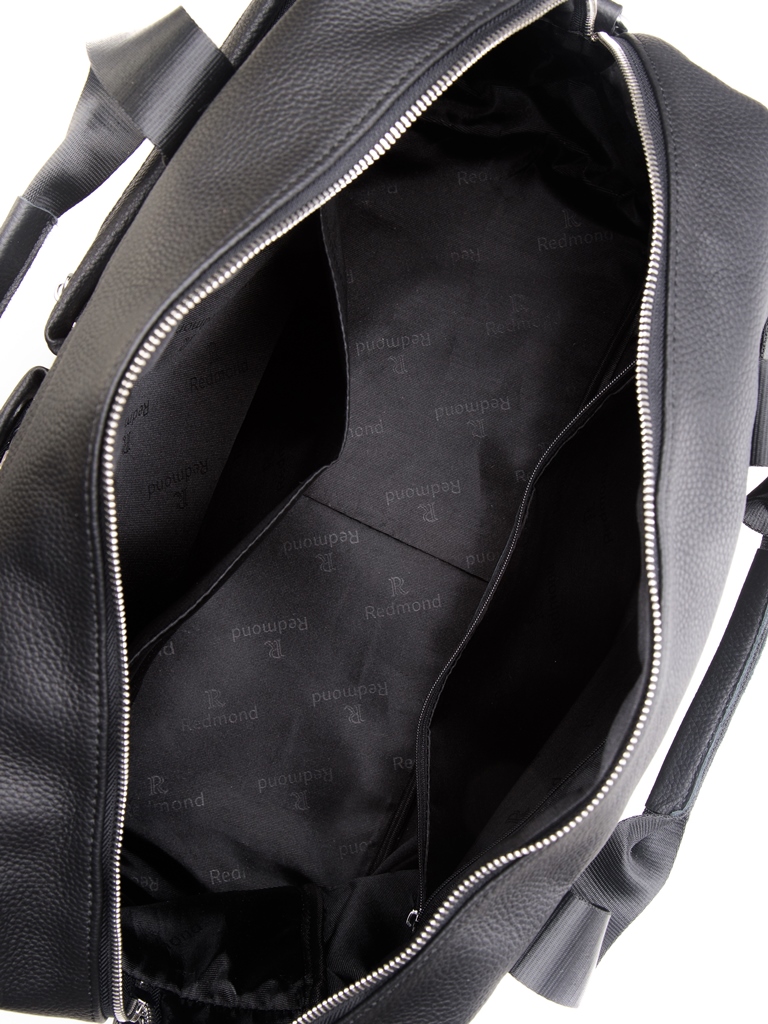 8424 Сумка дорожная мужская натуральная кожа (Черный/51*27*20/натуральная кожа/Redmond)