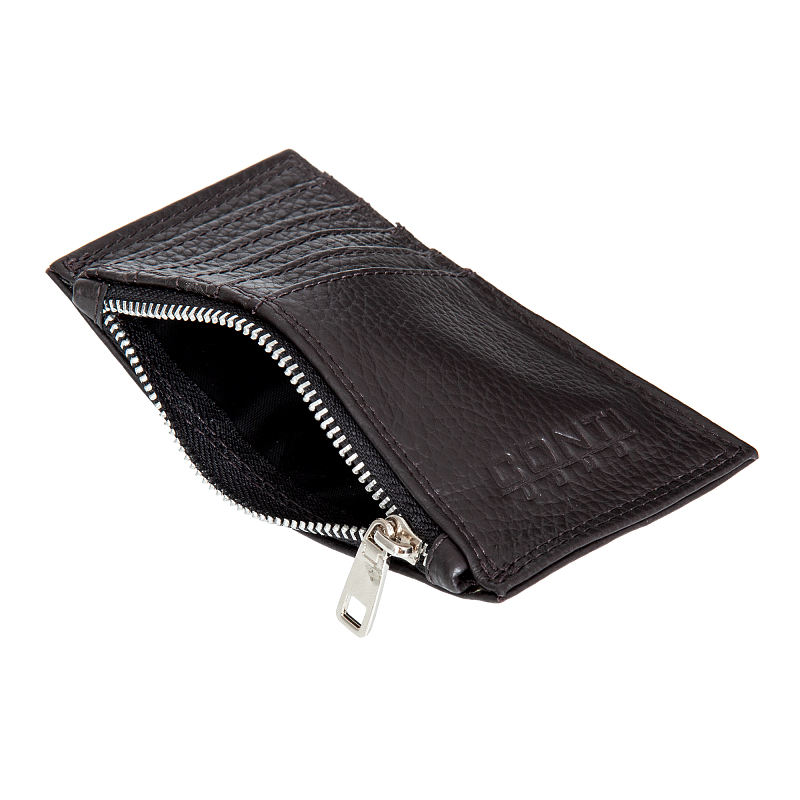 15-34 dark brown Картхолдер Conti UOMO (коричневый/7,5*13,5*1/натуральная кожа/Conti Uomo)