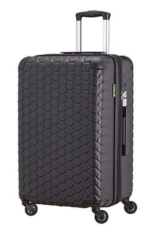 VAA5050M94200101 Чемодан 4-х колесный CARPISA (Черный/42*60*27/поликарбонат + ABS/M/CARPISA)