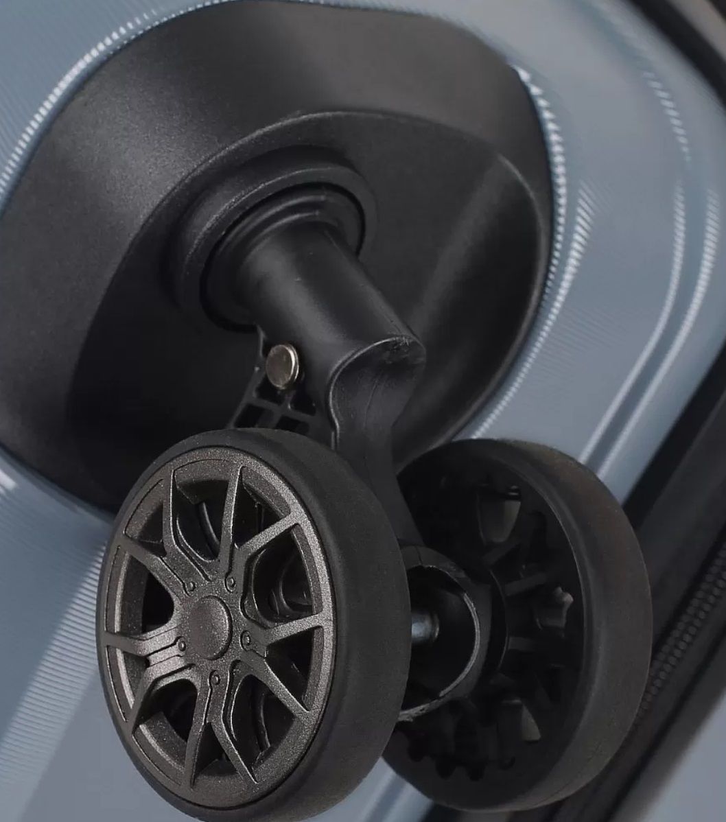 08C-016-420 Чемодан 4-х колесный (Синий графит/58*40*20/поликарбонат/S/2,7 кг)