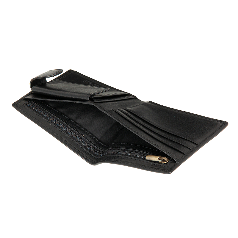 1563 (milano black) Портмоне Sergio Belotti (Черный/10*10*3/натуральная кожа/Sergio Belotti)