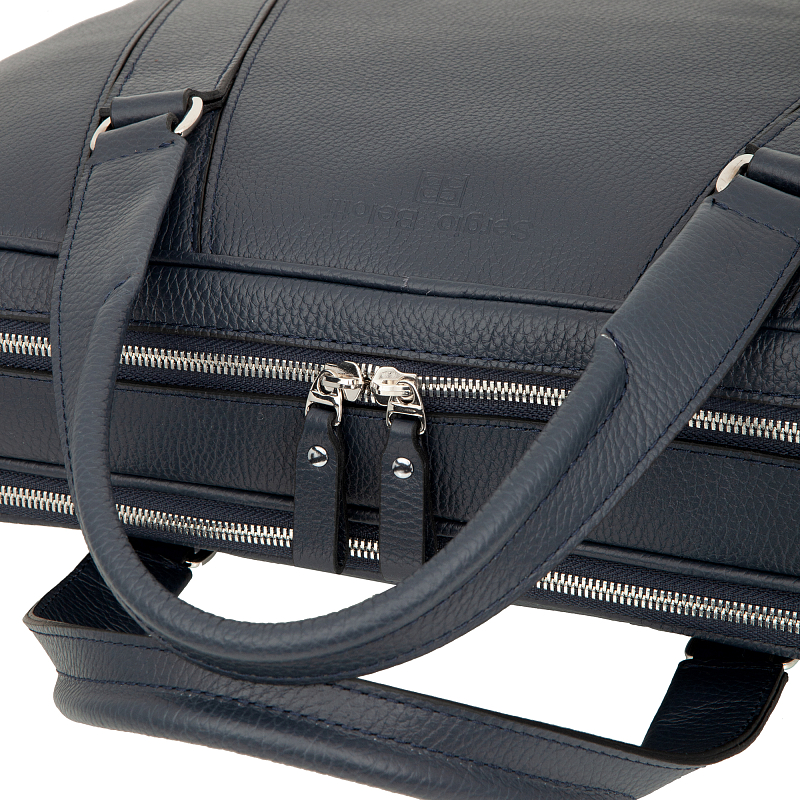 7077 (Napoli blue) Бизнес-сумка Sergio Belotti (синий/40*29*10/натуральная кожа/Sergio Belotti)