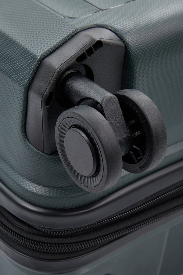 VOCIERMAG4GRYM Чемодан 4-х колесный (Серый/47*66*29/полипропилен/M/3,3 кг/Magellan)