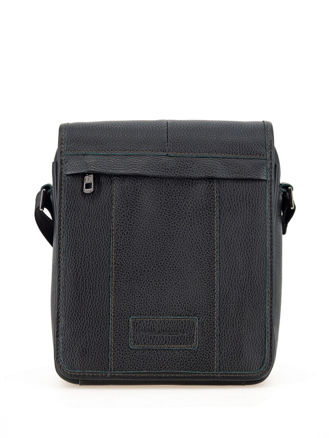 102-82065-1 Сумка мужская кожа (Пеллекон) (черный/23*29*11/натуральная кожа/PELLECON)