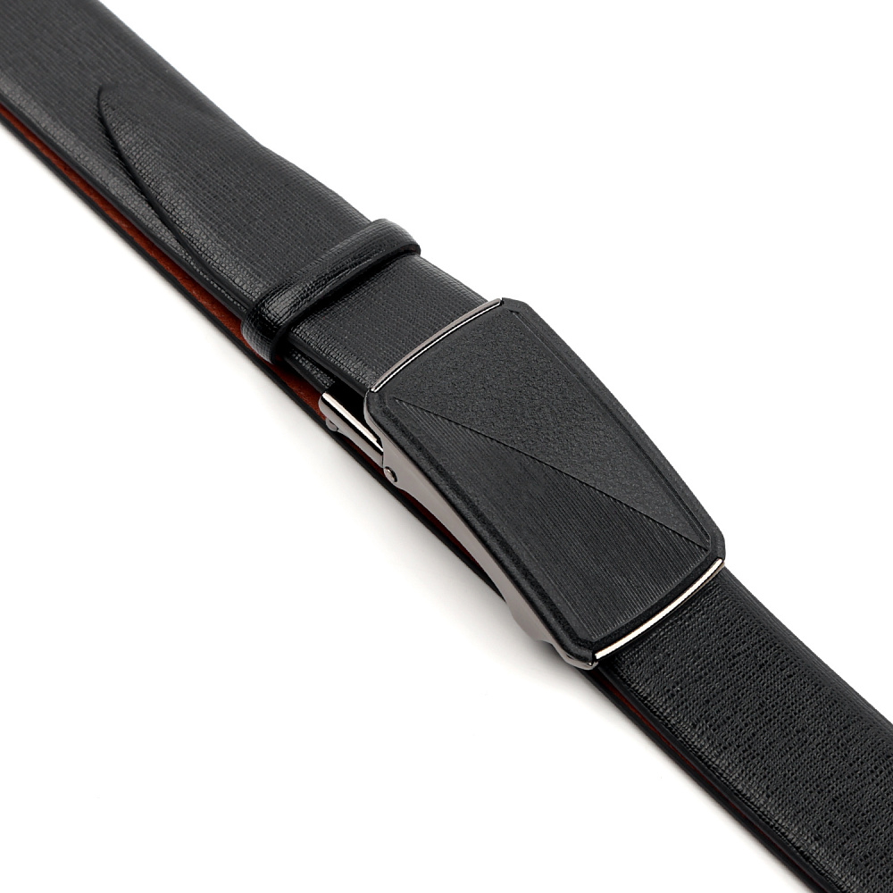 FR2519-2 FABRETTI Ремень муж. натуральная кожа (размер 125) (Черный/125 см/натуральная кожа коровы)