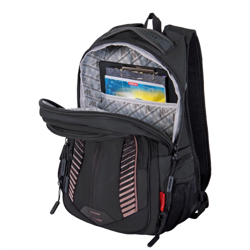 M21-137-5 Рюкзак Merlin  (Черный/26*41*15/полиэстер/MERLIN)