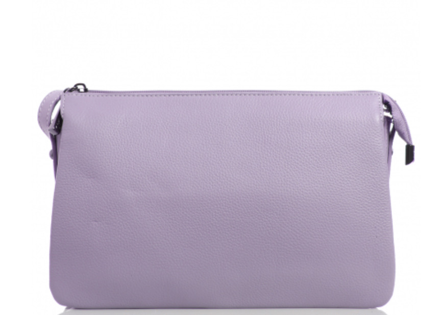 226К Сумка женская натуральная кожа (lavander) (Сиреневый/28*20*17/натуральная кожа/Redmond)