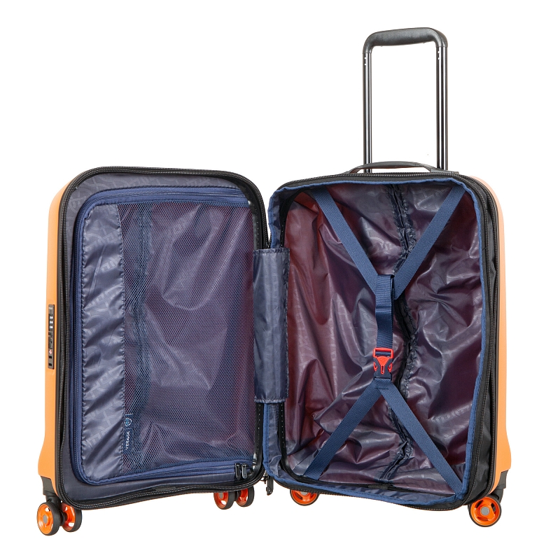 GM20075W20 (dark orange) Чемодан-тележка Verage (Оранжевый/39*55*20/поликарбонат/S/2,26 кг)