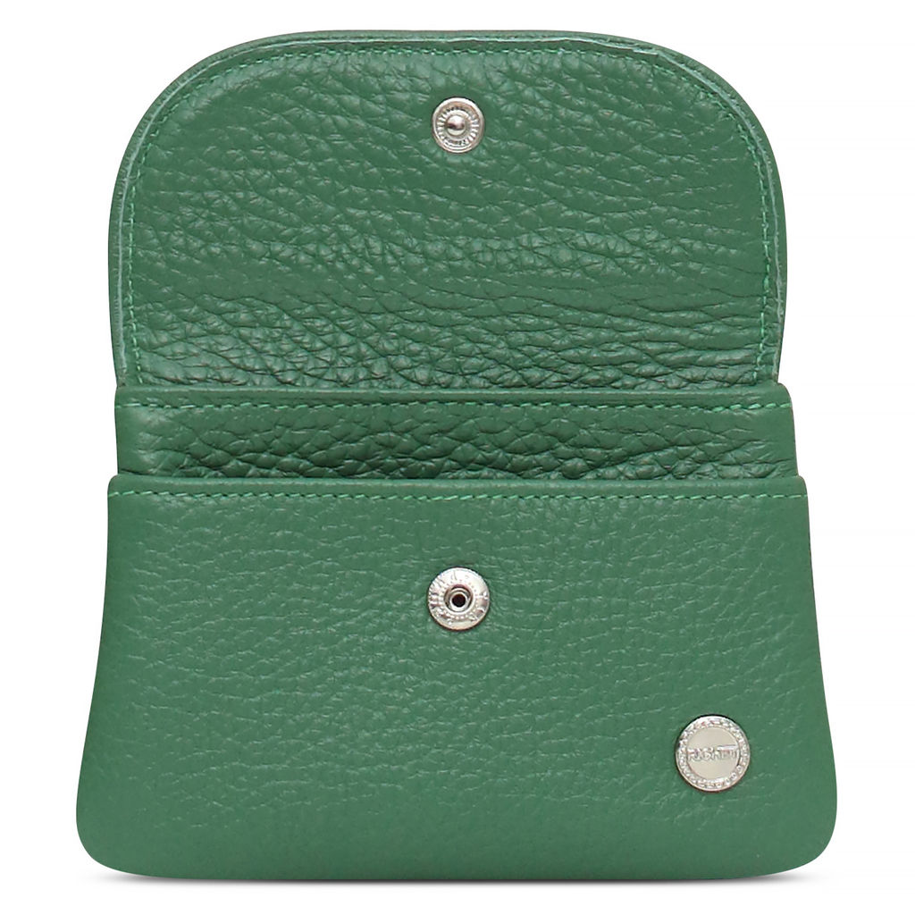 Ri-121KW Кошелек женский Зеленый (зелёный/11*10*0,5/натуральная кожа/Richet)