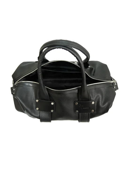 812-629-1 Сумка дорожная экокожа (Пеллекон) (черный/47*25*18/экокожа/PELLECON)