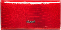 72058-44# Red Кошелек Большой (Malgrado) (красный/18,5*9*2,5/натуральная кожа/Malgrado)