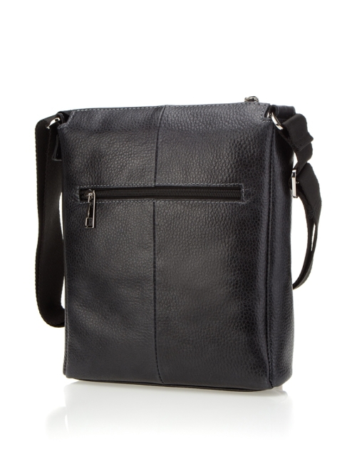 2857 Сумка мужская натуральная кожа (Черный/25*22*5/натуральная кожа)