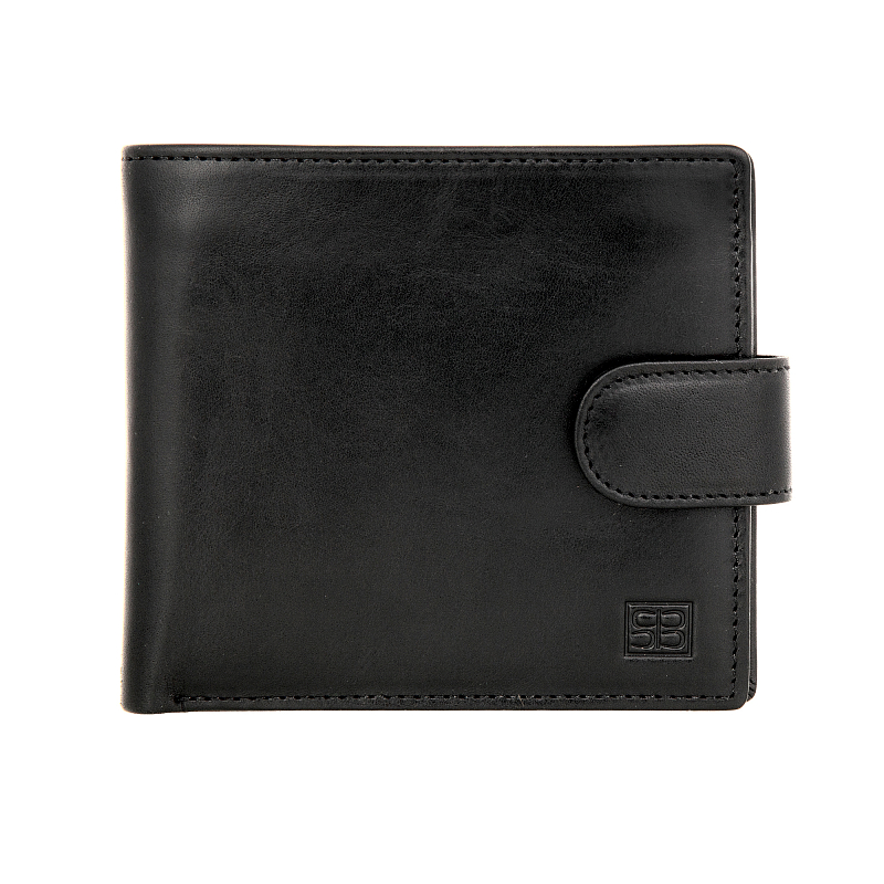 1563 (milano black) Портмоне Sergio Belotti (Черный/10*10*3/натуральная кожа/Sergio Belotti)