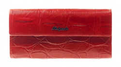 72044-1-29102# Red Кошелек Большой Malgrado (красный/18,5*9*3/натуральная кожа/Malgrado)