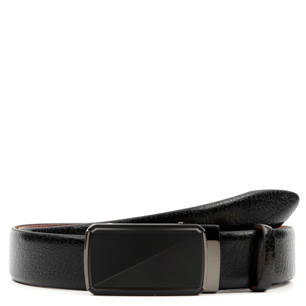 FR2516-2 FABRETTI Ремень муж. натуральная кожа (размер 125) (Черный/125 см/натуральная кожа коровы)