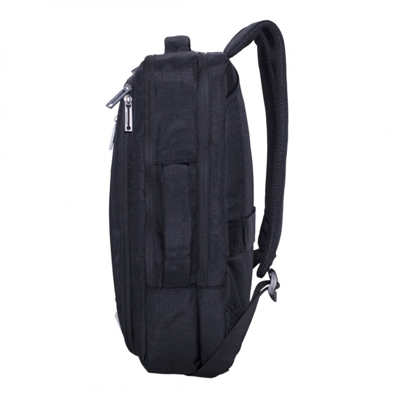 020 черный Молодежный рюкзак MERLIN  (Черный/27*38*10/полиэстер/MERLIN)