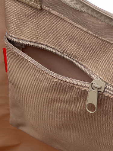 1-178 Сумка молодёжная (Люблю Лилю Б./бежевый) (Бежевый/36*41*12/текстиль)