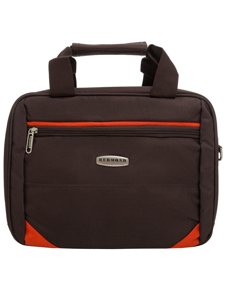 SR04L/12BR СУМКА ДОРОЖНАЯ 100% ПОЛИЭСТЕР REDMOND (Коричневый/34*25*14/полиэстер/Redmond)