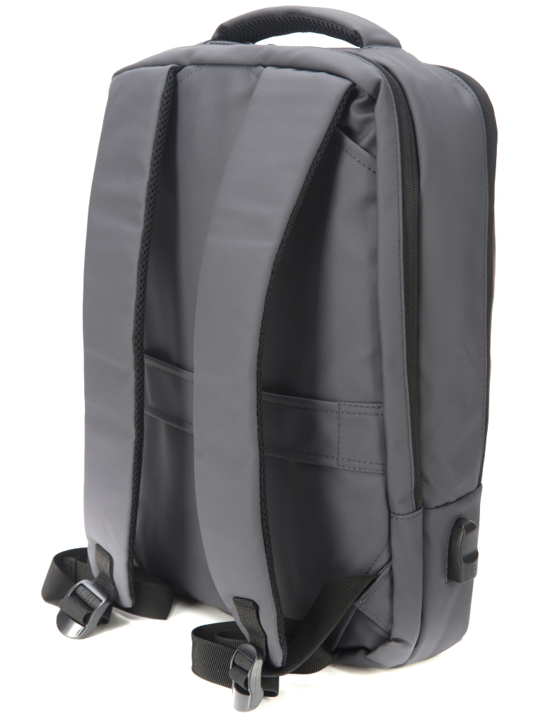 1805GY СУМКА-РЮКЗАК 100% ПОЛИУРЕТАН (серый) (Серый/30*40*15/полиуритан)