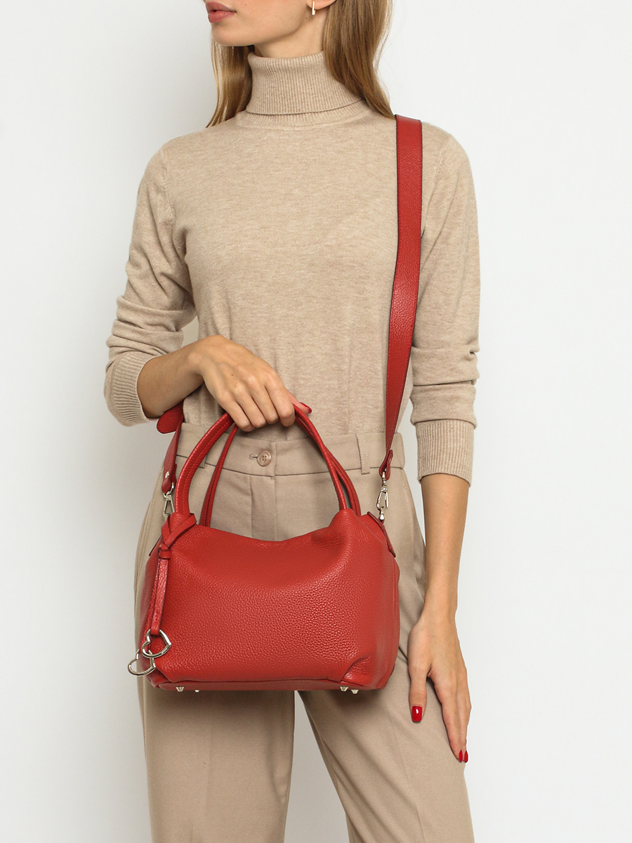 2959LN сумка женская Красный (Красный/27*22*14/натуральная кожа/Richet)