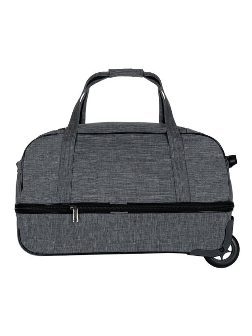 М-198 Сумка на колесах катионик серый (серый/54*32*32/катионик/NTL Continent)